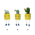thumbnail image 2 of Ounissouiy Plantas verdes simuladas de resina, sin necesidad de riego, suculentas artificiales, plantas suculentas artificiales Decoración del hogar B, 2 of 6