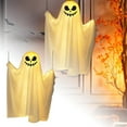 thumbnail image 2 of LED Hanging Ghost Decorations for Halloween - Glowing Lighted Flying Ghosts with LED Lights - Outdoor/Indoor Haunted House Decor for Yard, Tree, Porch - Spooky Party Atmosphere Decoration, 2 of 9
