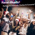 thumbnail image 2 of BringLED Interactive LED Wristband &atilde;2-Pack&atilde;- Rechargeable Sound-Activated Party Accessories, Multi-Color Light-Up for, 2 of 6