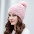 thumbnail image 2 of Women'S Knit Fleece Lined Winter Hat Warm Ear Protection Unisex Ball Cap, 2 of 6