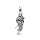 thumbnail image 1 of Disney 925 Sterling Silver Charm Marvel Fits Original Pandora Spider Man Bracelet Movie Anime Character Spider Man Charm Beads Gao Jinjia LED, 1 of 2
