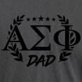 thumbnail image 3 of CafePress - Alpha Sigma Phi Greek Dad T Shirt - Mens Comfort Colors Shirt, 3 of 5