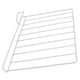 thumbnail image 4 of Divisor de estante ANGGREK organizador de madera hierro blanco, 4 of 8