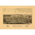 thumbnail image 2 of Burleigh 14x11 Gold Ornate Wood Framed with Double Matting Museum Art Print Titled - Middleville New York - Burleigh 1890, 2 of 4
