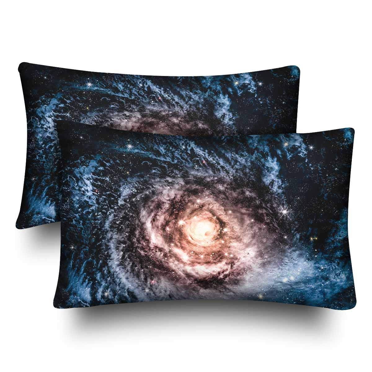 Gckg Awesome Spiral Galaxy Earth Pillow Cases Pillowcase