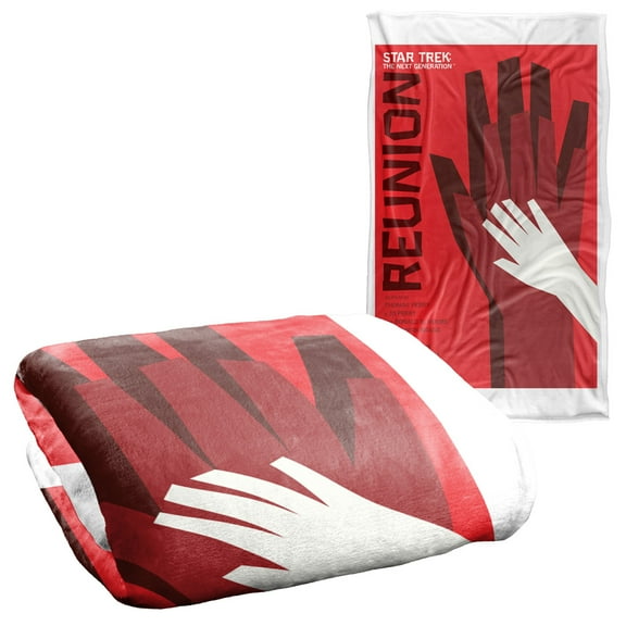 Star Trek The Next Generation Season 4 Episode 7 Silky Touch Super Soft Throw Blanket 36" x 58"