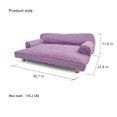 thumbnail image 3 of Pet Dog Bed with Built-in Elevated Platform Base for Dogs & Cats, 3 of 7