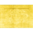 thumbnail image 1 of Ahgly Company Machine Washable Indoor Rectangle Persian Yellow Traditional Area Rugs, 2' x 4', 1 of 4
