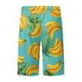 thumbnail image 5 of IROINNID Men's And Big Men's Casual Hawaiian Style Elastic Waist Printed Loose Beach Shorts, 5 of 5