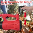 thumbnail image 5 of CACAGOO 21V Electric Leaf Blower,150 MPH Leaf Blower Cordless with Two 4.0Ah Batteries and Charger, 5 of 10