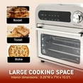 thumbnail image 6 of Elite Cuisine EAF0510 Infinite-Use Air Fryer Oven, Stainless Steel, 6 of 6