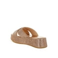 thumbnail image 6 of London Rag Adena Rhinestone Embellished Womens Flatforms, 6 of 9