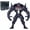 VenomJICH9-043, variant on Venom Legends Series - 7 Inch Venom Action Figure - Venom Carnage Toy - Collectible Venom Anime Action PVC Figure - Venom Doll Model Statue Toy Gift (Venom)