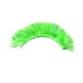 thumbnail image 1 of Casco Pelucas Zulema Fiesta Motocicleta Postizo Verde, 1 of 8