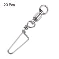 thumbnail image 3 of Unique Bargains 92LBS Roulements à Billes en Acier Inoxydable Pêche Snap Pivotants, 20 Pack, 3 of 5