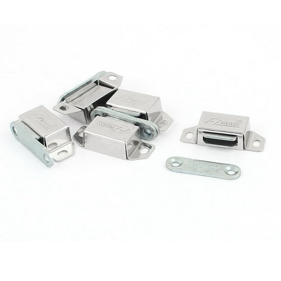 Unique Bargains Door Furniture Cupboard Furniture Magnetic Catch Stop Stopper Holder Latch 5Pcs