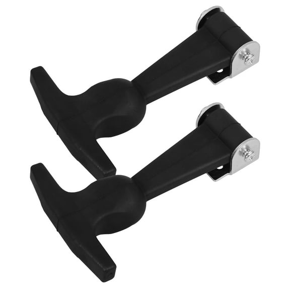 2 Pcs Rubber Hasp Lock Toolbox Latches Lock Hatch Latches Car Hood Catches T-handle Hasp Rubber Latch T Handle
