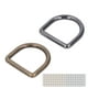 thumbnail image 4 of Anillos en D de metal LHCER 120 piezas Hebilla Color exquisito, 4 of 8