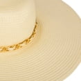 thumbnail image 3 of AERUSI Mrs Wickman Straw Floppy Hat [One Size Fits Most], 3 of 4