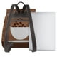 thumbnail image 3 of Balery Coffee Cafe Cup Mochila de Cuero para Mujeres, Gran Capacidad, Bolsa de Viaje Multifuncional, Mochila de Cuero y Bolsa de Hombro para Mujeres, 3 of 4