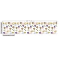 thumbnail image 3 of Botanical Sofa Upholstery Fabric by the Yard, Composition of Fantasy World Nature Elements Flower Petals Birds, Decorative Fabric for DIY and Home Accents, Mustard Blue Burnt Sienna by Ambesonne, 3 of 5