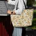 thumbnail image 7 of Naloa Hippie Bee Honeycomb Large Capacity Beach Bag, Waterproof Sandproof Beach Swim Pool Bag Tote Bag for Women, 7 of 7
