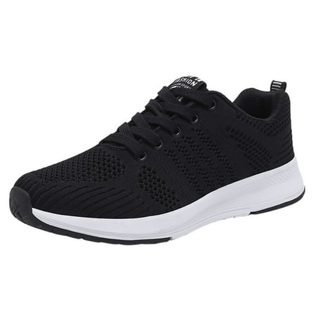

crtigd White Fashion Sneakers for Women Leisure Women s Lace Up Soft Sole Comfortable Shoes Outdoor Mesh Shoes Runing Fashion Sports Breathable Sneakers