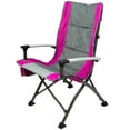 thumbnail image 3 of Ozark Trail High Back Camping Chair, Pink with Cupholder, Pocket, and Headrest, Adult, 3 of 9