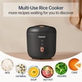 thumbnail image 3 of Hervidor de arroz CHACEEF Mini, 1,2 L, 2 tazas, sin cocinar con vaporizador, 3 of 7
