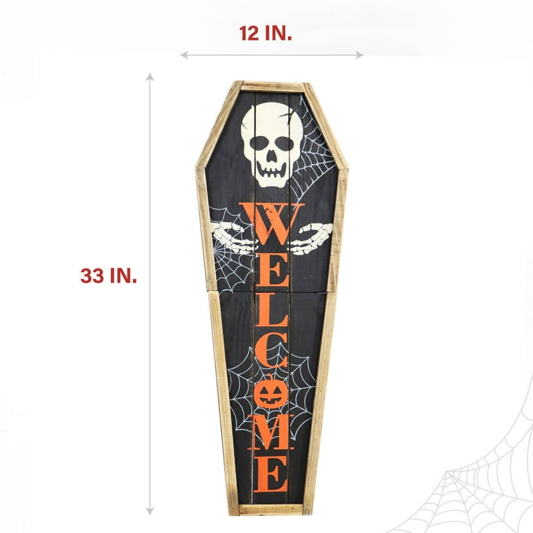 Hang Skull Crossbones Chains Door Sign Halloween Party Decor Haunted House Prop Hang Skull Crossbones Chains Door Sign Halloween Party Decor Haunted House Prop