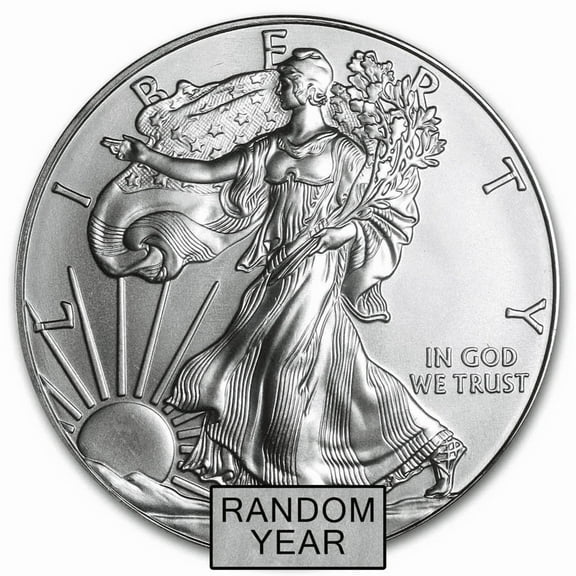 American Silver Eagle (ASE) 1 oz Silver Coin - Random Year