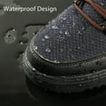 thumbnail image 2 of OrthoComfoot Men's Fashion Sneakers with Arch Support, Comfortable Waterproof Shoes for Plantar Fasciitis, Orthopedic Walking Shoes for Heel and Foot Pain Relief, 2 of 6