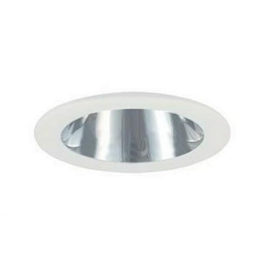 Open Reflector Trim, Chrome Reflector, White Trim