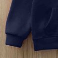 thumbnail image 4 of TOWED22 Girls Zip Up Hoodies Full-Zip Hoodie Kids Casual Sweatshirt Spring Fall Jackets with Pockets,Navy,11-12 Y, 4 of 8