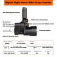 thumbnail image 2 of NVS30 Digital Night Vision Rifle Scope WIFI Connect 1080P 5W IR Camera Recorder, 2 of 14