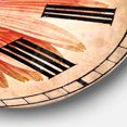 thumbnail image 3 of Designart Horloge Murale de Ferme 'fleur Unique sur Fond Blanc', 3 of 6