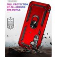 thumbnail image 6 of A14 5G Phone Case Samsung A14 Case Galaxy A14 Phone Case Military-Grade Protective Samsung Galaxy A14 Cases Cover with 360° Ring Kickstand for Samsung Galaxy A14 5G - Red, 6 of 12