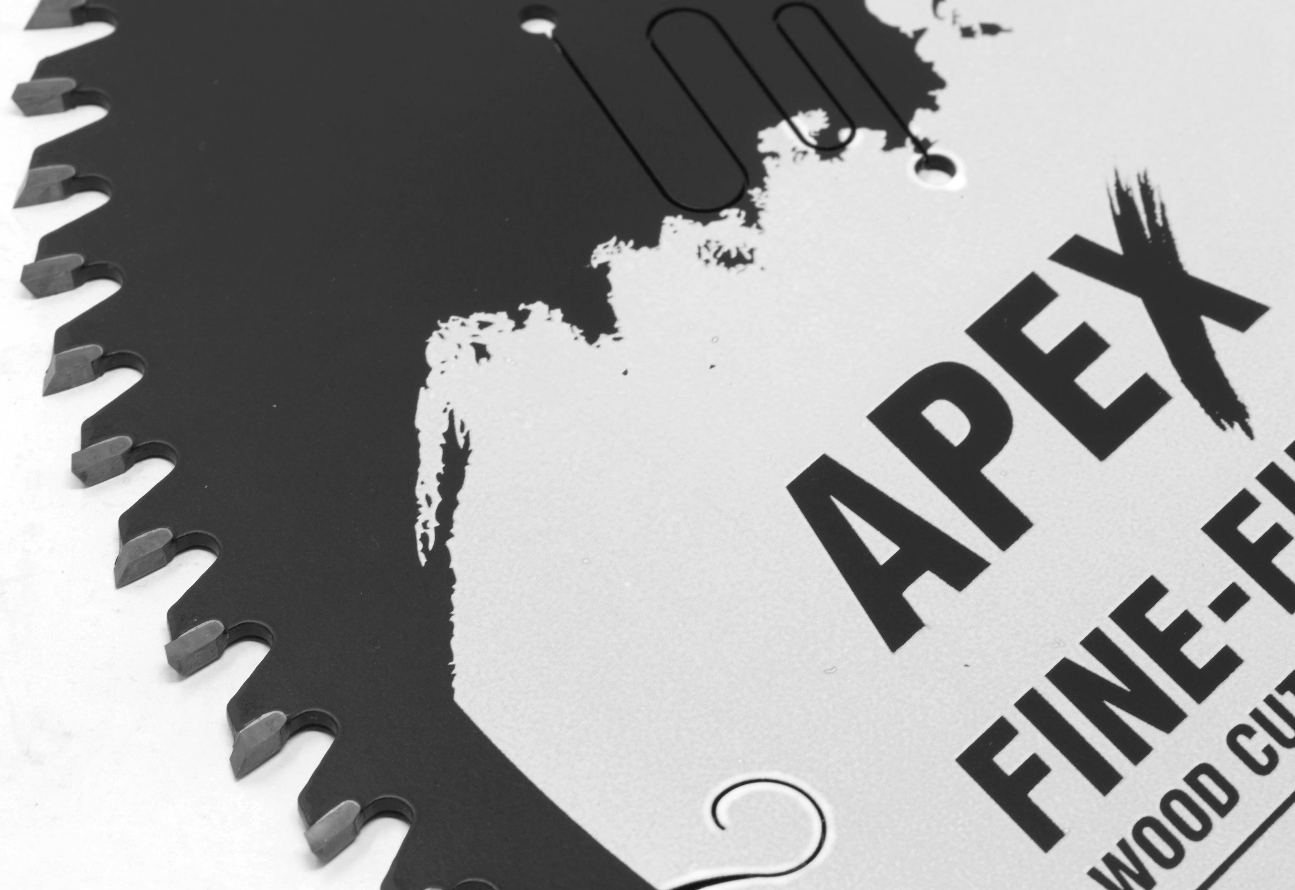 WEN Products Apex 12-Inch 80-Tooth Carbide-Tipped Fine-Finish Industrial-Grade Woodworking Saw Blade with Cool-Cut Coating