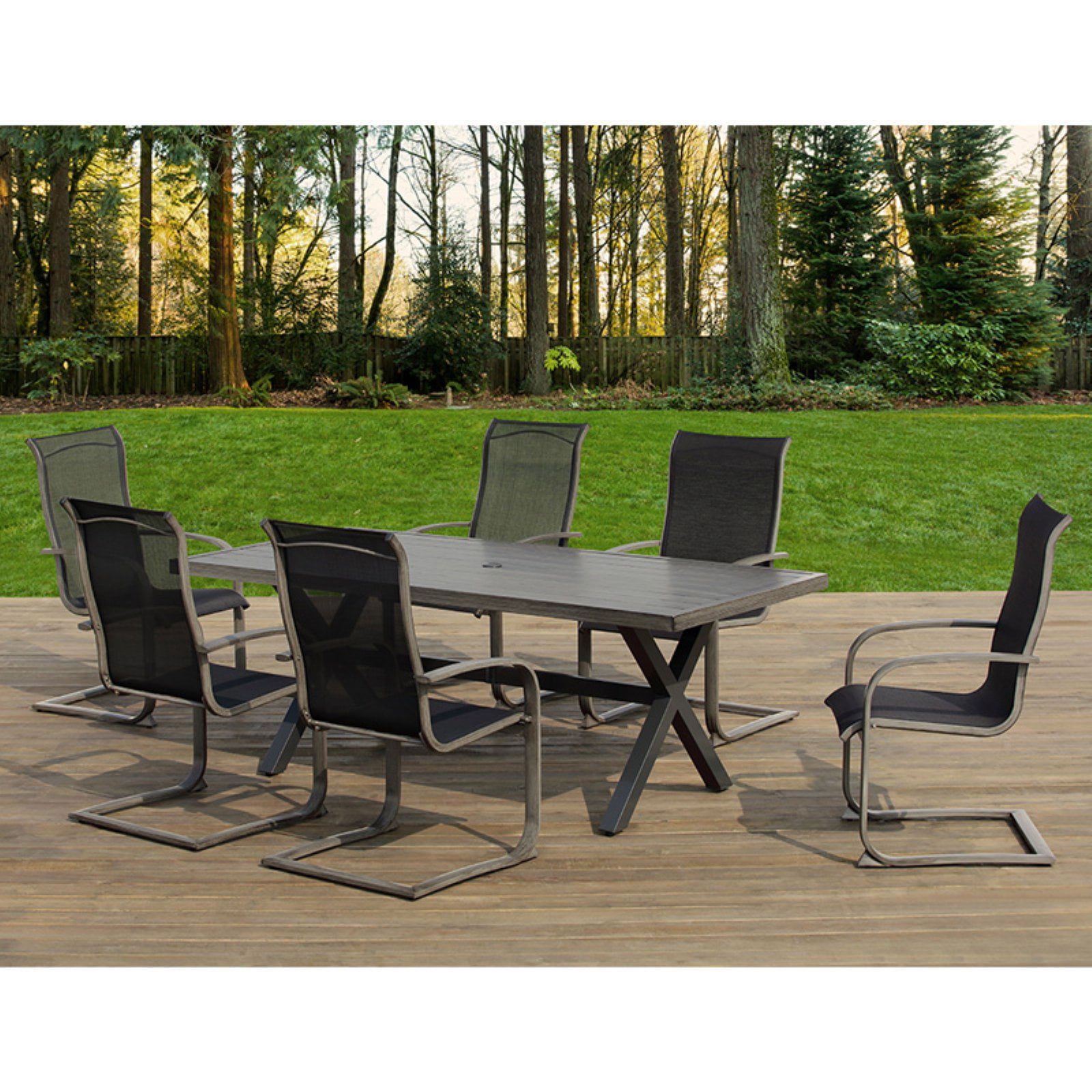 Ove Decors Mulholland 7 Piece Outdoor Dining Set Com