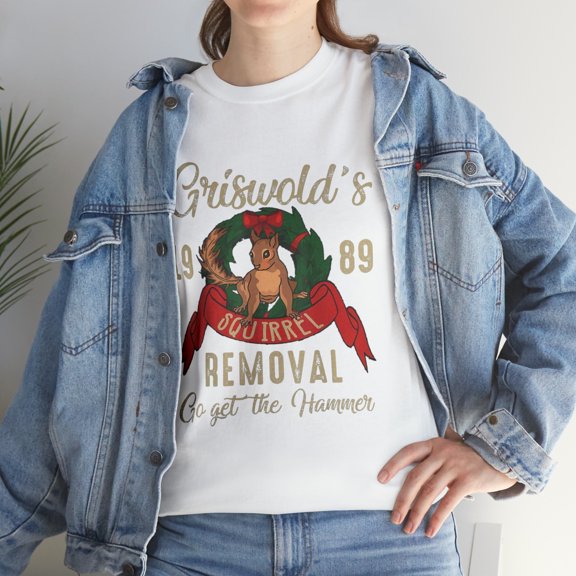 Retro Griswold's Christmas Squirrel Funny T-Shirt
