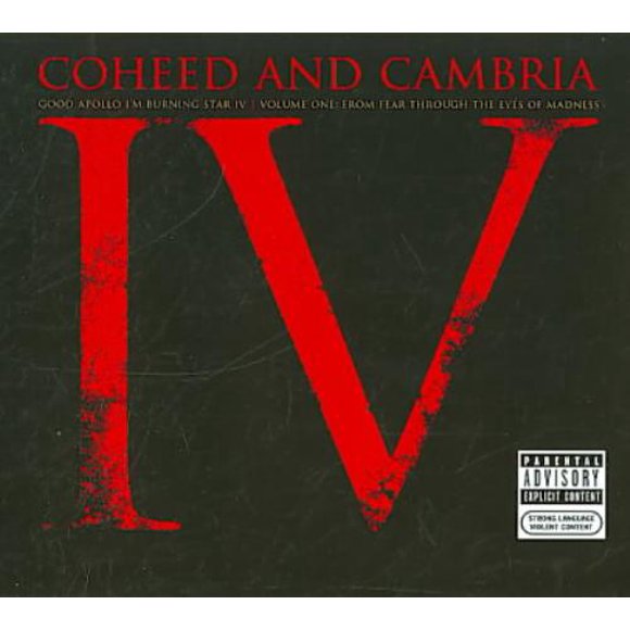 Coheed and Cambria Good Apollo I'm Burning Star IV, Vol. 1: From Fear Through the Eyes of Madness [PA] CD