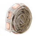thumbnail image 2 of Hot fix Artificial Crystal Glass Rhinestone Cloth Phone Applique Decor DIY Accessory(Champagne), 2 of 10
