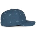 thumbnail image 3 of Outdoor Cap OCP100 Sublimated Fabric And A Moisture Wicking Sweatband Cap-Agave Sunset Slate Blue, 3 of 8