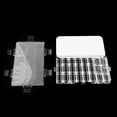thumbnail image 6 of Milageto Airtight Watercolor Paint Palette Box, Plastic Stay Wet Leakproof Travel Palette 24 Well with Palette, 6 of 8