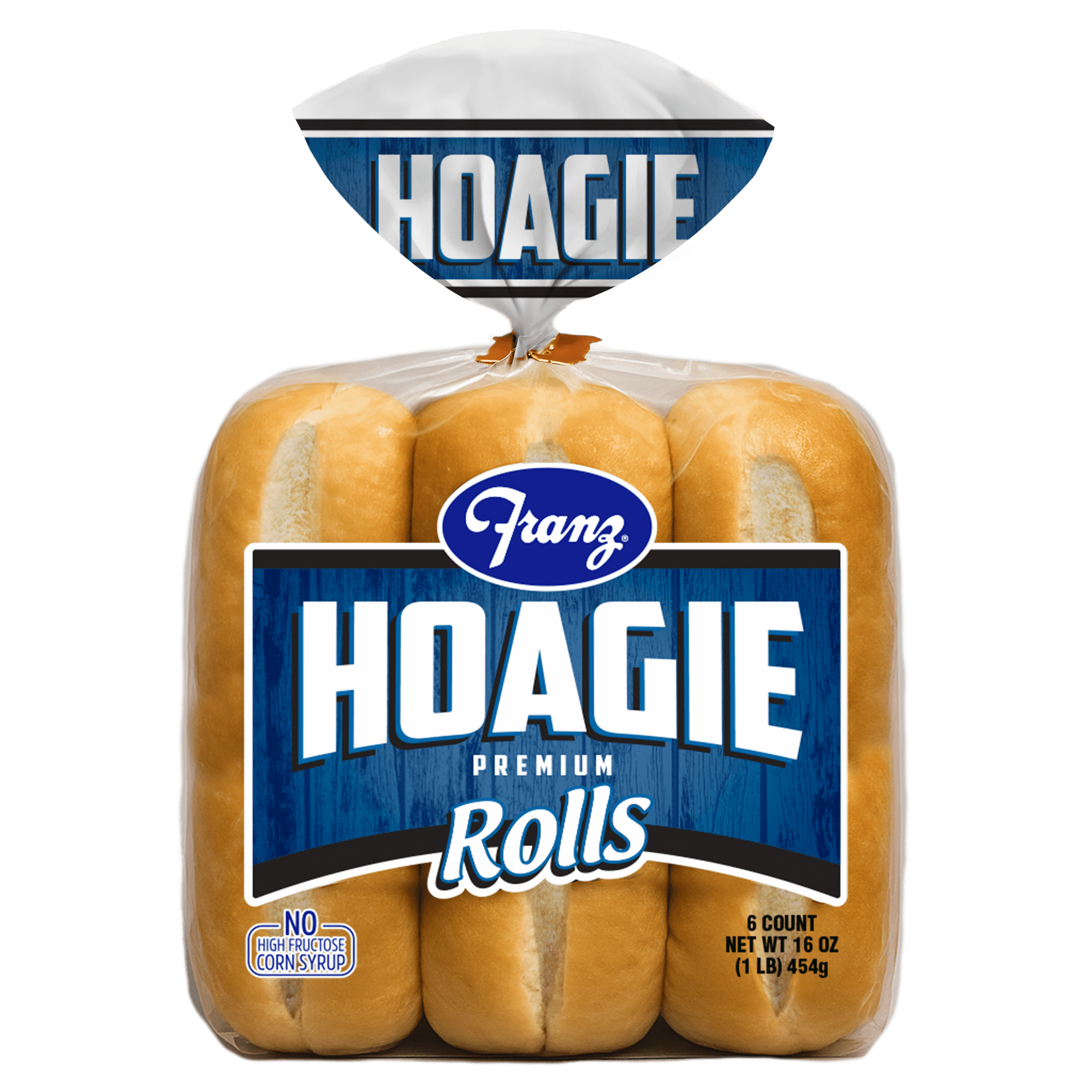 Franz Rolls Original Hoagie, 6 ct, 16 oz
