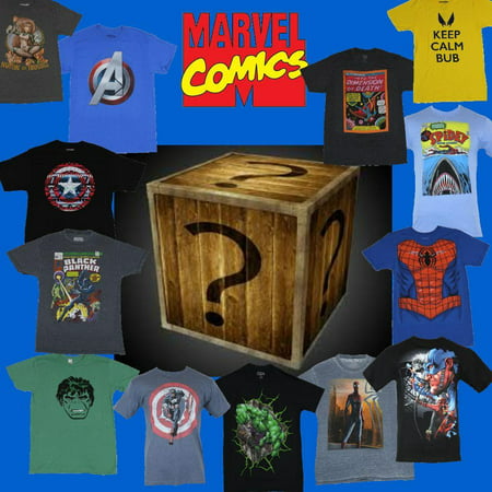 Marvel Superhero 3 Shirt Mystery Pack