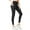 #02336:1 Pack, Black, variant on LOMGXIU Womens High Waist Running Workout Yoga Leggings with Side Pockets