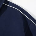 thumbnail image 4 of Ceisia Men's Spring Gift & Winter Fashionable Vintage Solid Color Contrast Casual Button-Down Long-Sleeve Turndown Collar Shi rt, 4 of 9