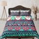 thumbnail image 1 of Navidad Juego De Funda Nórdica Con Almohadas Santa Claus Dormitorio Ropa De Cama Funda De Edredón, 1 of 4