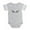 Heather Gray, variant on CafePress - Bl_Batwing Toon - Cute Infant Baby Football Bodysuit
